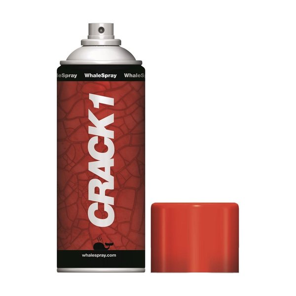 Whale Spray WhaleSpray Crack 1 NDT Red Dye Penetrant, 9oz Spray 1820S0020
